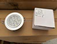 Lampy LED podbitkowe 10szt. Zestaw + 3 gratis, kwadratowe i okrągłe