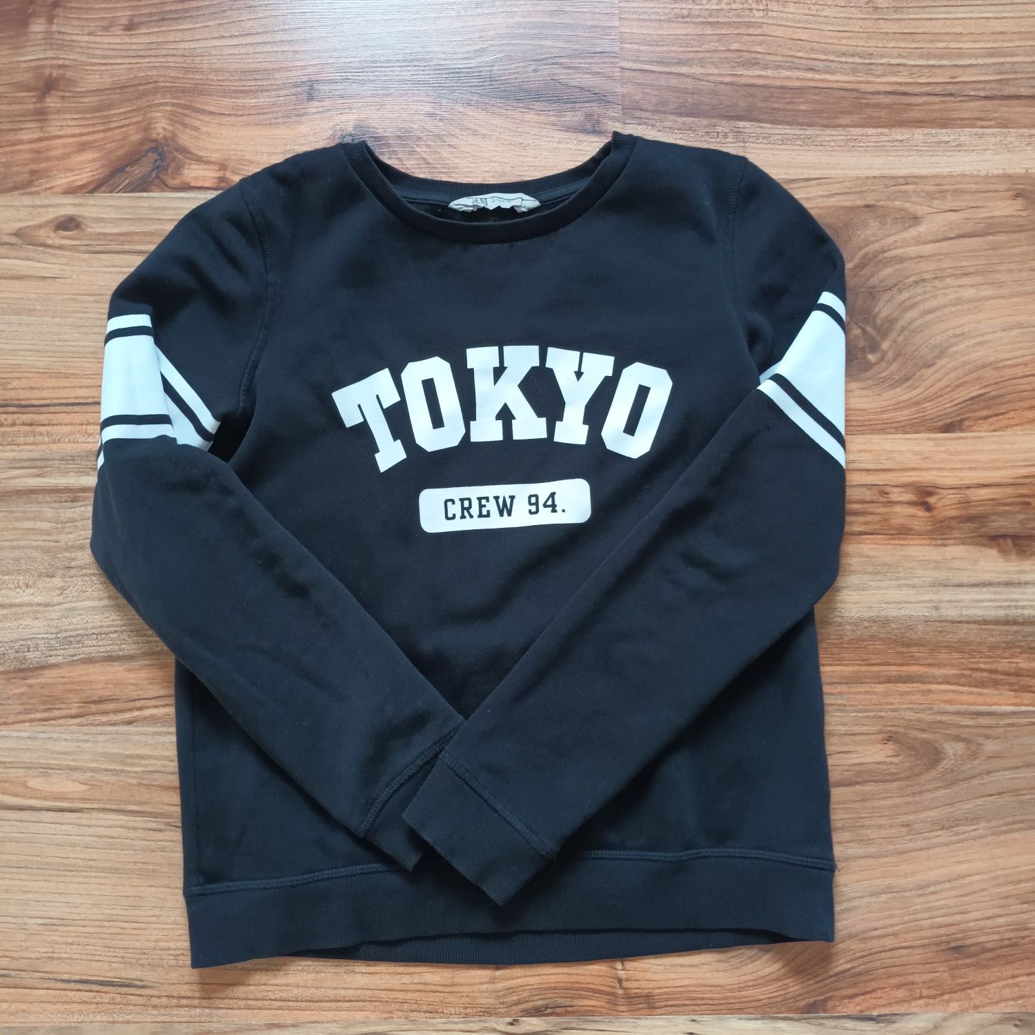 Bluza 158 164 XS H&M czarna Tokyo