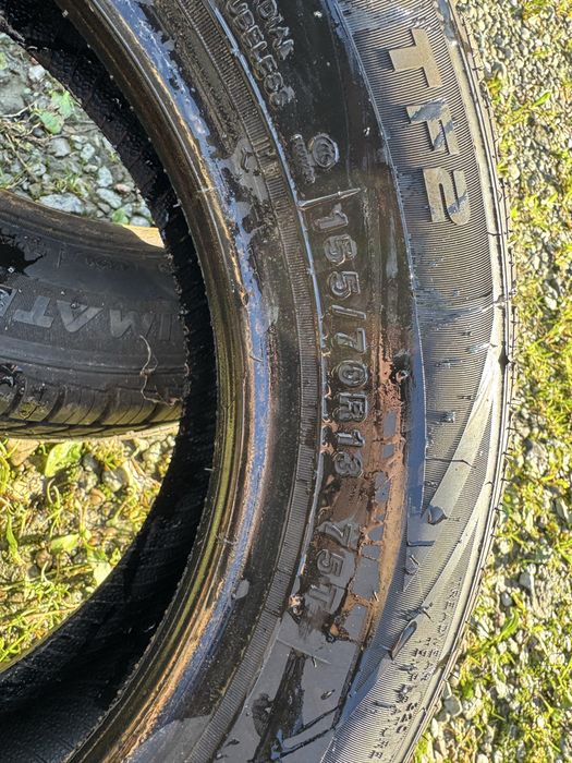 Opony zimowe caloroczne r13  155/70