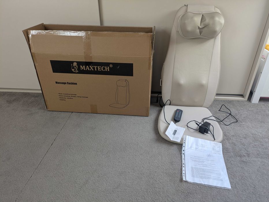 Fotel masujący, mata na fotel masująca maxtech max-n8