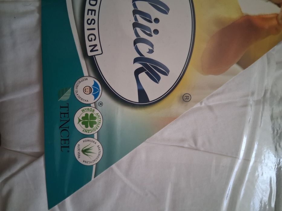 Kolderka i poduszeczka dla niemowlaka firmy Lenzing