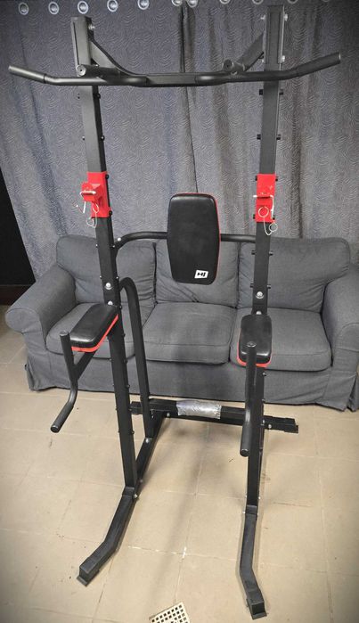 Domowa siłownia - Domyos 520, EL520, drążek stacjonarny, ławeczka
