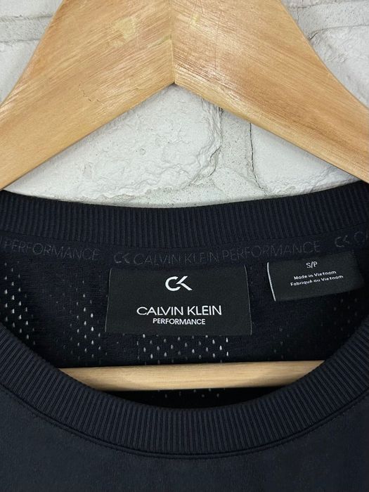 Koszulka sportowa Calvin Klein Performance Relaxed Logo SS Tee