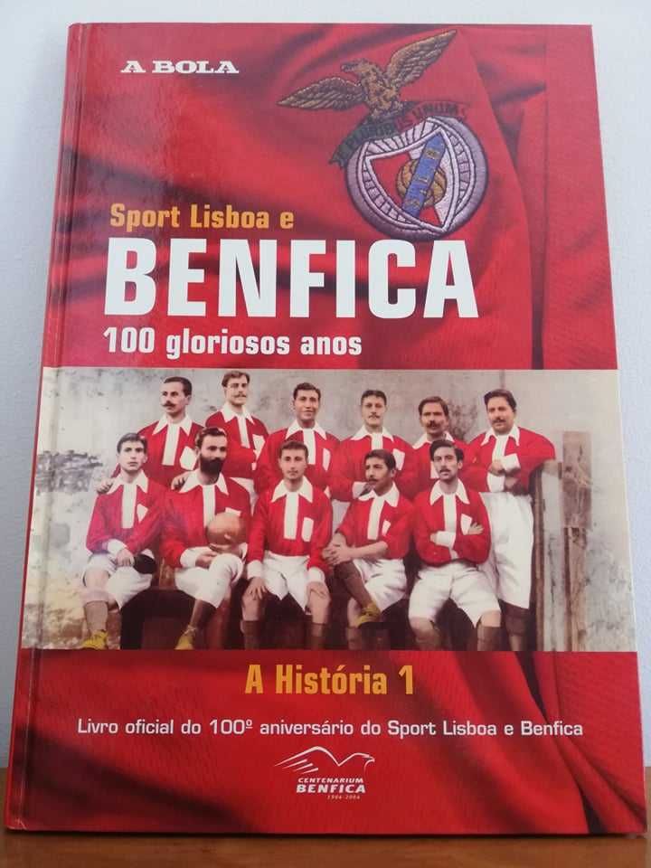 Livro "Sport Lisboa e Benfica - 100 gloriosos anos" - PORTES GRÁTIS