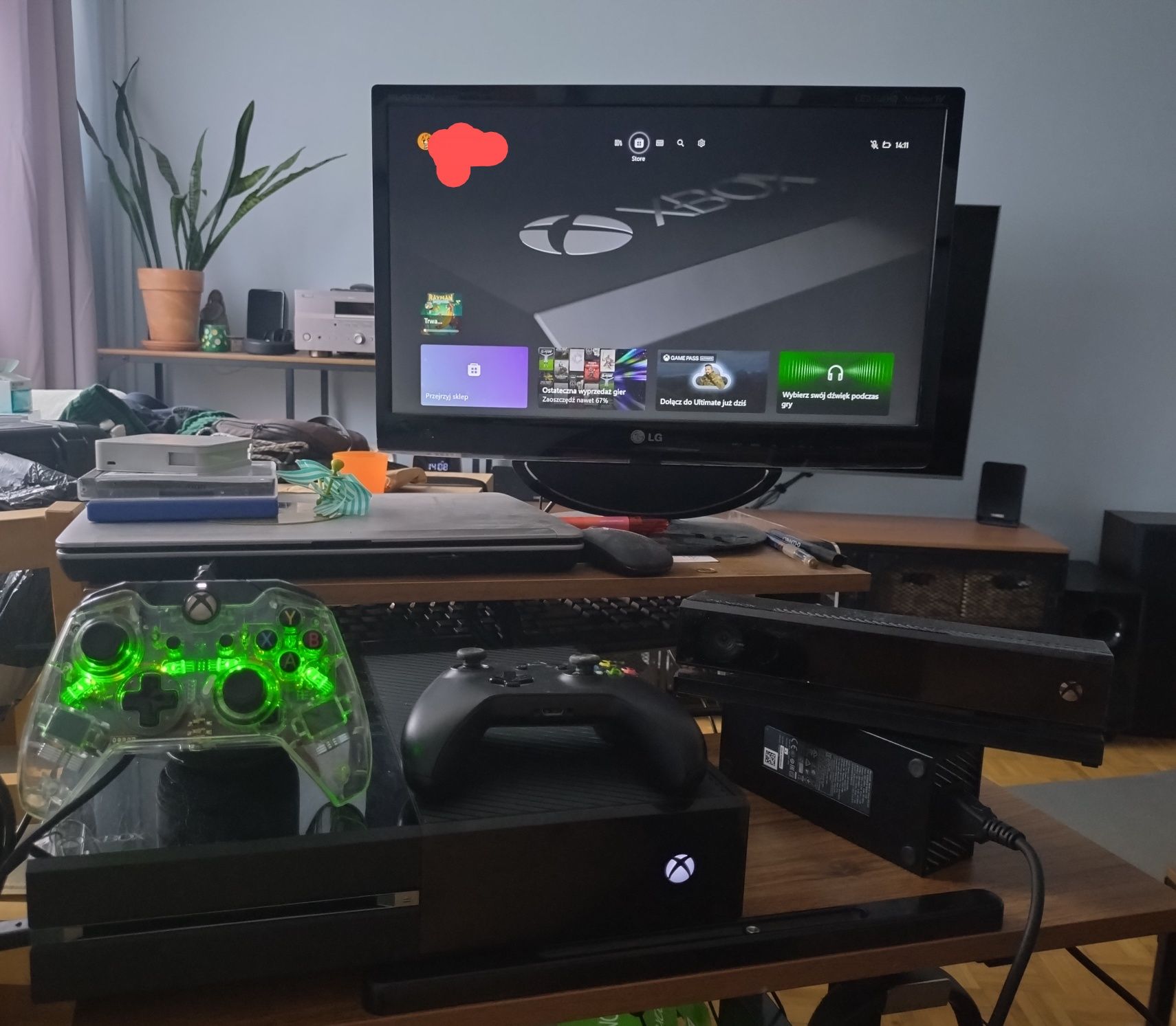 Xbox one 500 GB Kinect pudełko