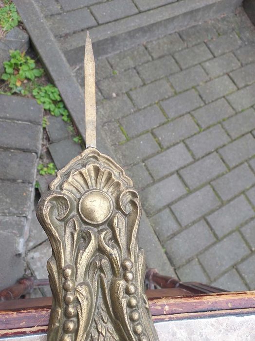 39 Wahadło zdobione zegara comtoise francuz 30cm dł 91-115cm