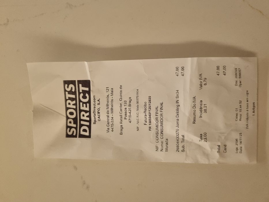 Sapatilhas futsal Joma Dribling 2432 - uma utilização