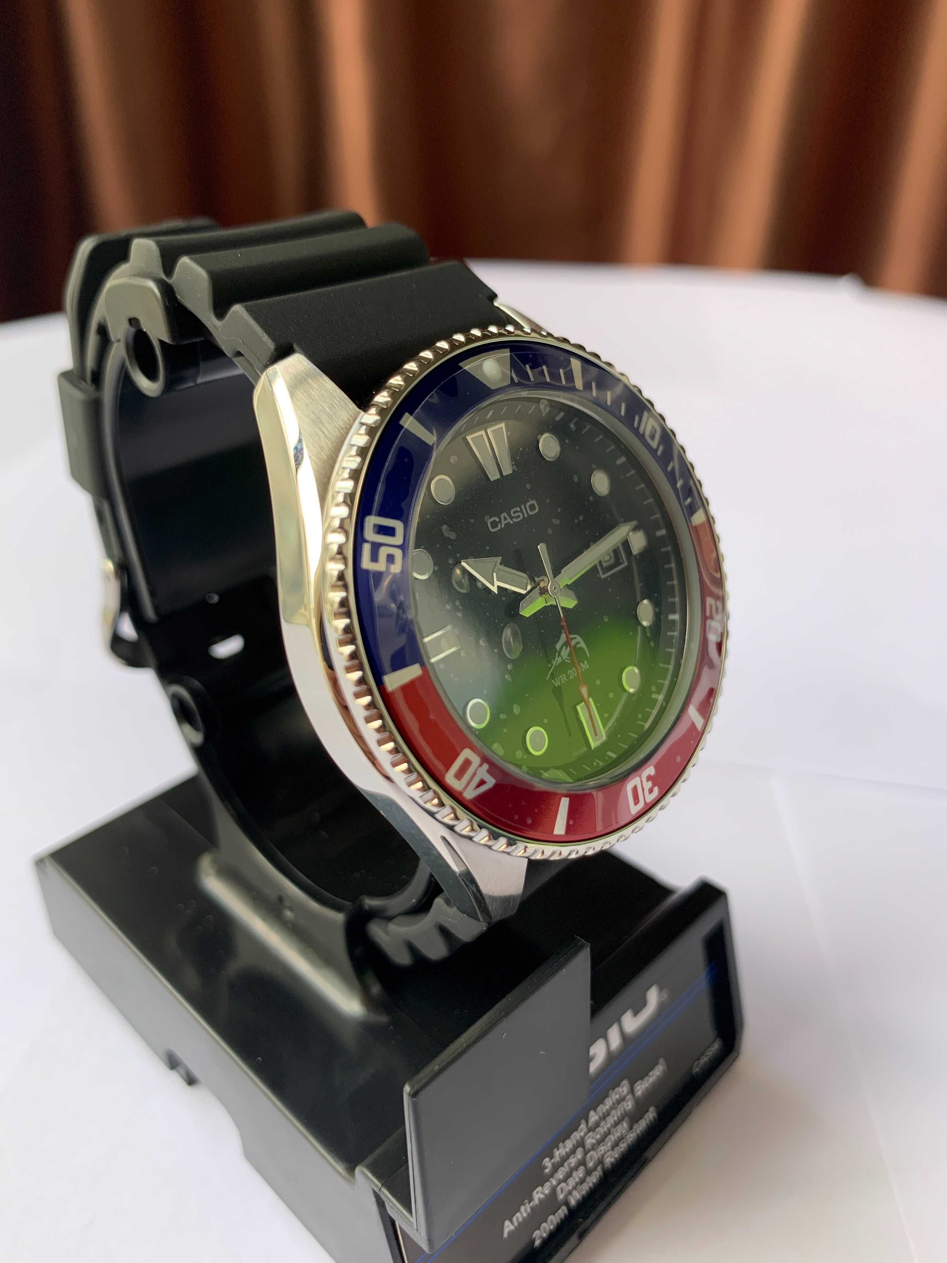 Годинник Casio MDV-106-1A2V Дайвер. Марлин  + Безкоштовна доставка!