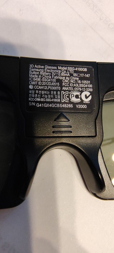 Okulary Samsung 3D Aktywne