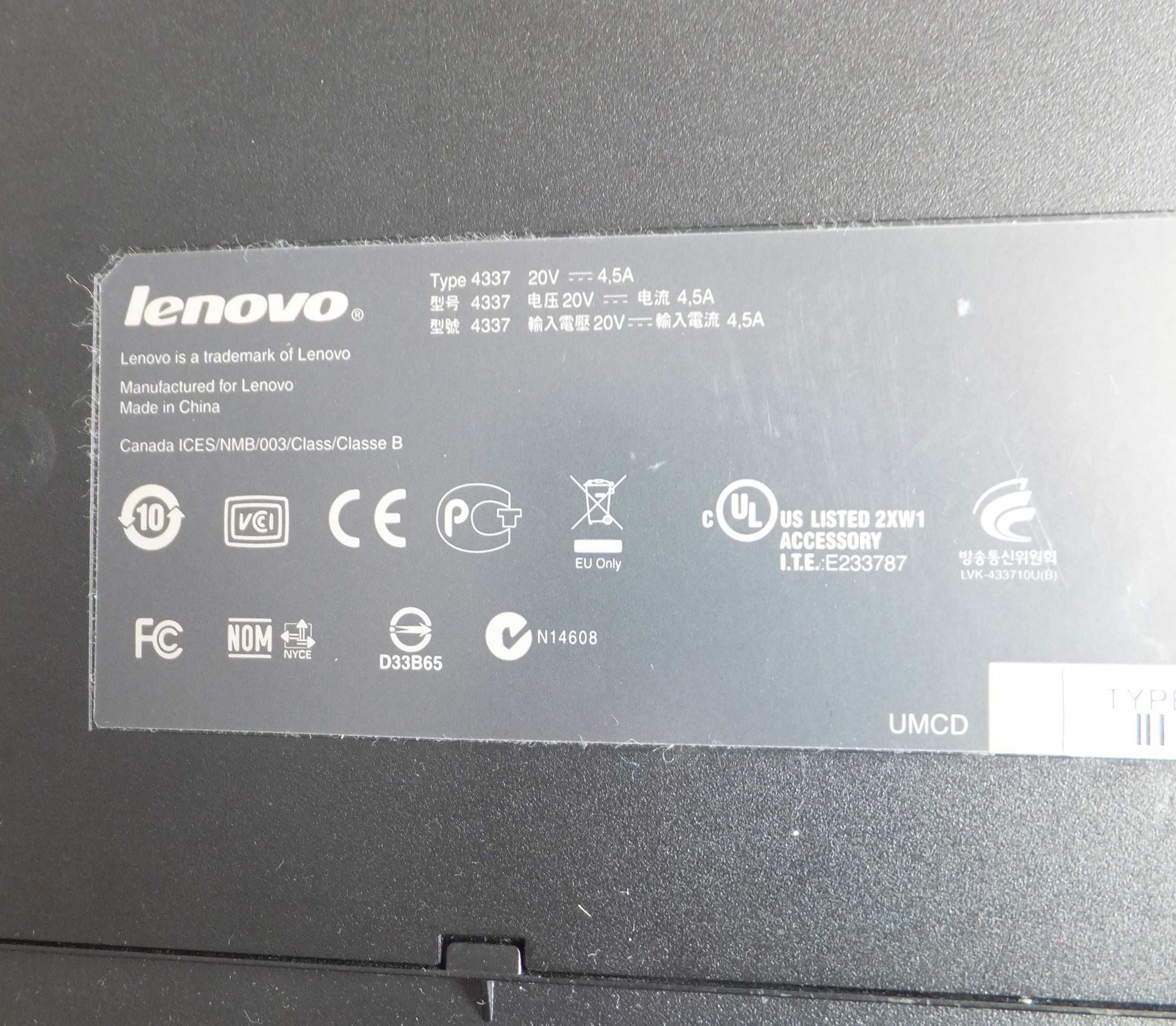 Stacja dokująca Lenovo ThinkPad typ 4337