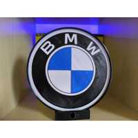 Placa 3d decorativa BMW / Decoração garagem ou Man Cave