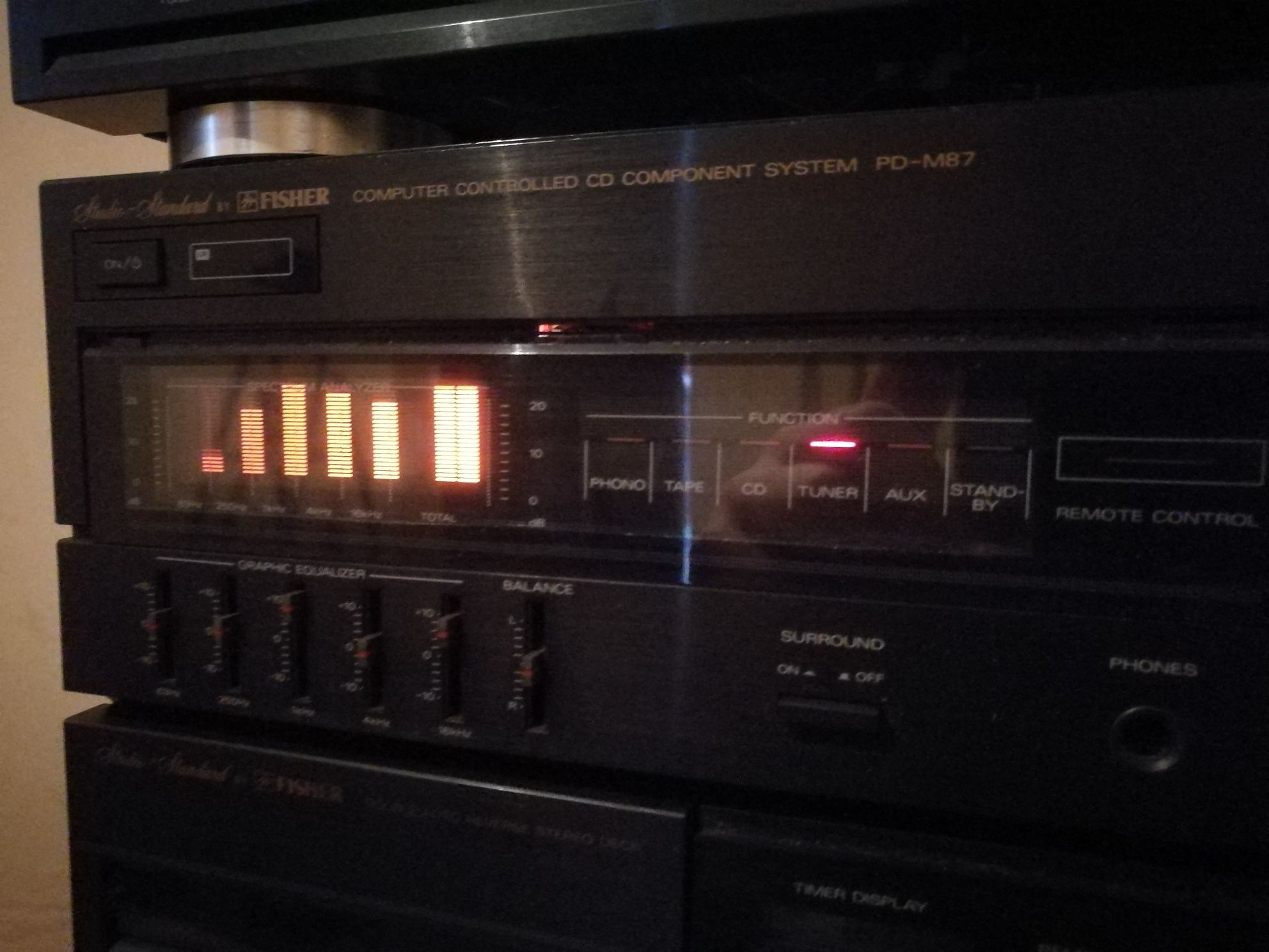 Wieza Fisher PD - M 87 Studio Standard Wzmacniacz z Deck Tuner