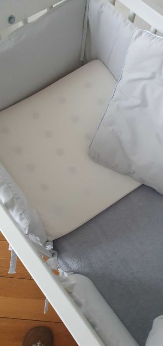 Kołyska - łóżeczko dziecięce białe