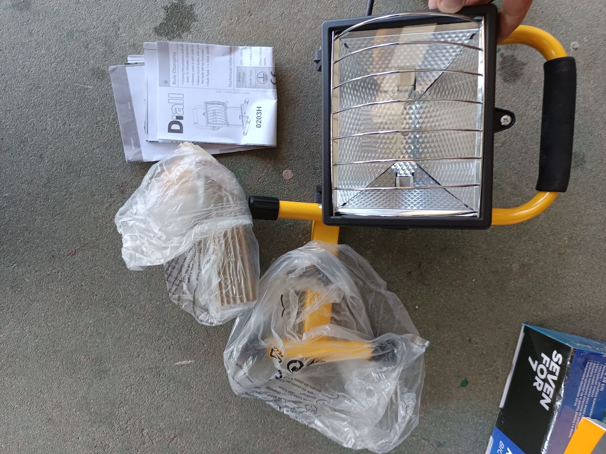 halogen 400w nowy