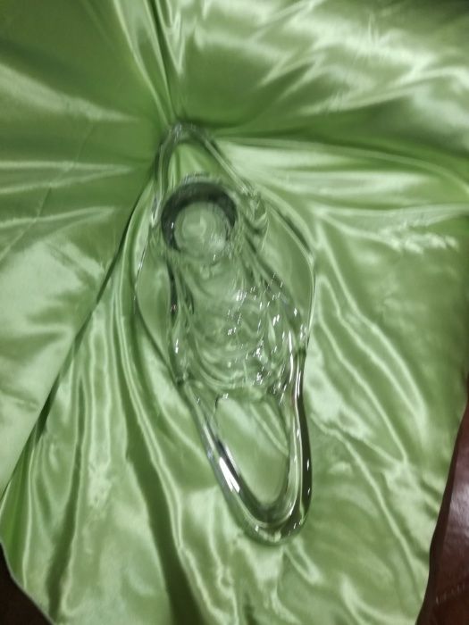 Centro Mesa em Cristal "Art Vannes" Anos 60/70