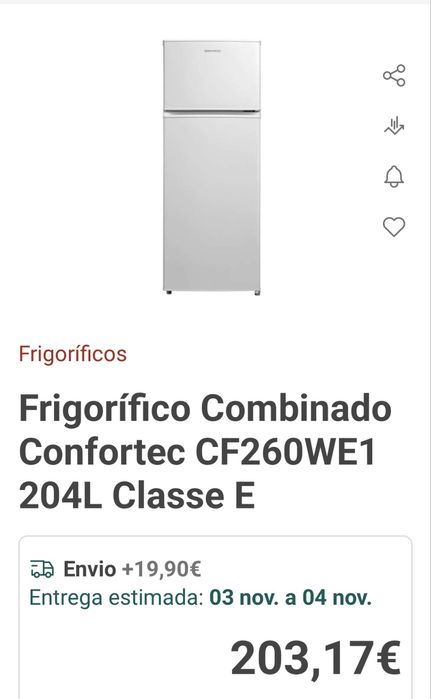 Frigorifico branco