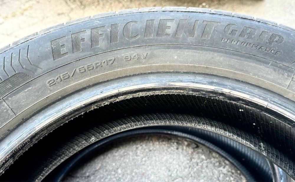 Шини літні Гудєр/Goodyear Efficient Grip Performance 215/55R17 94V