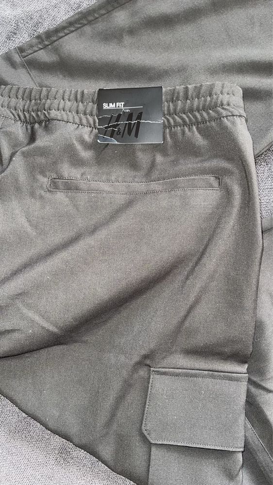 Spodnie męskie joggery H&M rozmiar XL