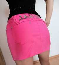 Różowa spódnica cekiny rozmiar M