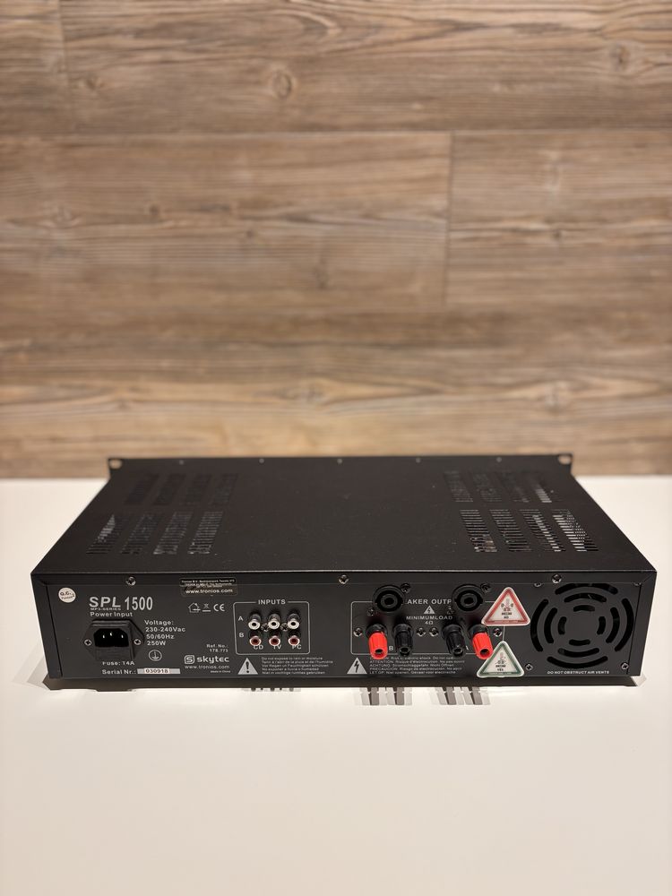 Wzmaczniacz anplifier Skytec SPL-1500-EQ