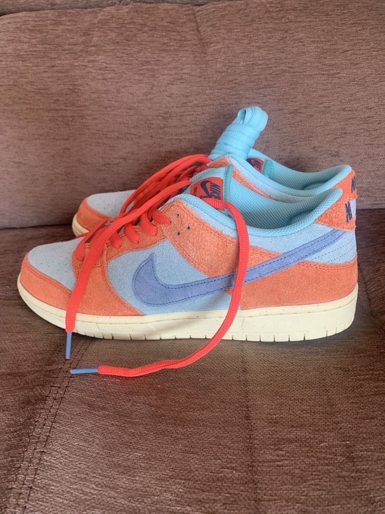 Dunk low sb orange/noise aqua