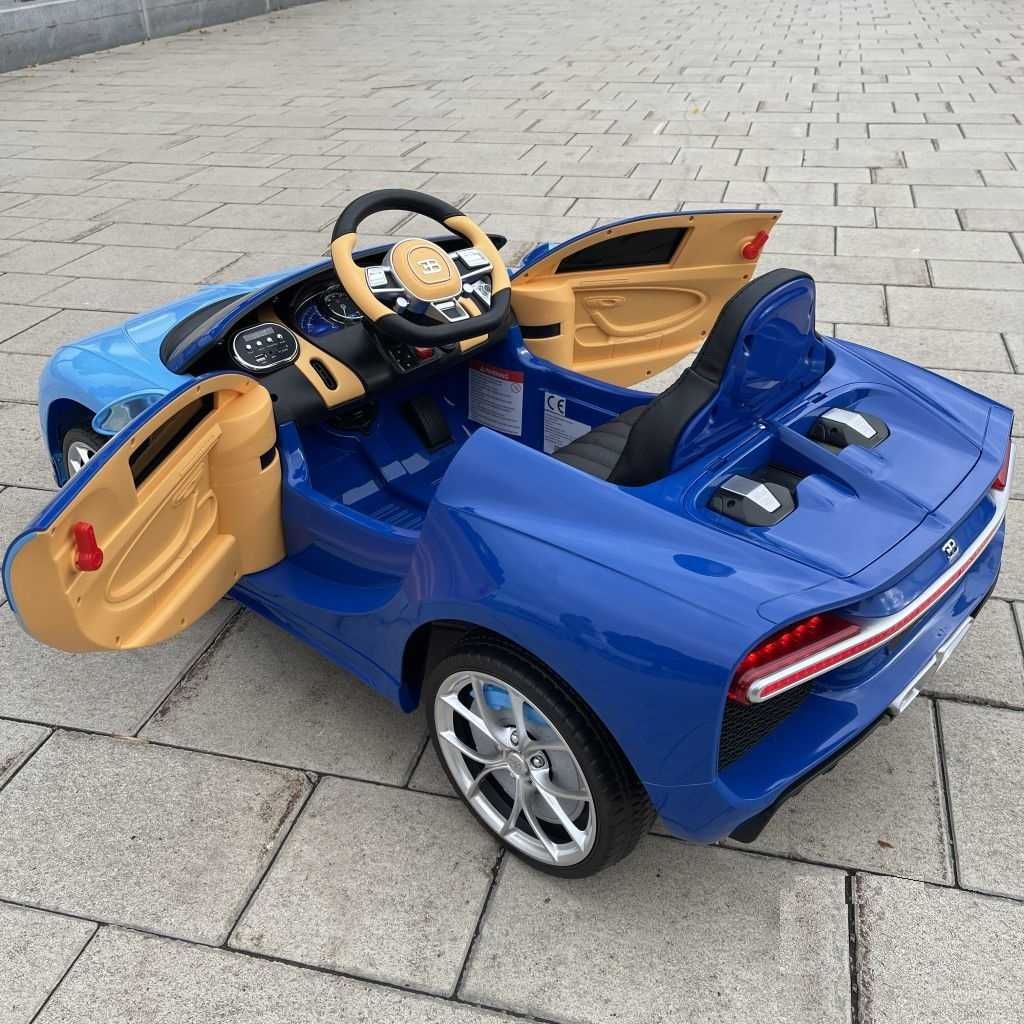 Samochód BUGATTI Chiron Auto AKUMULATOR Motor Elektryczny RC 2 DZIECI