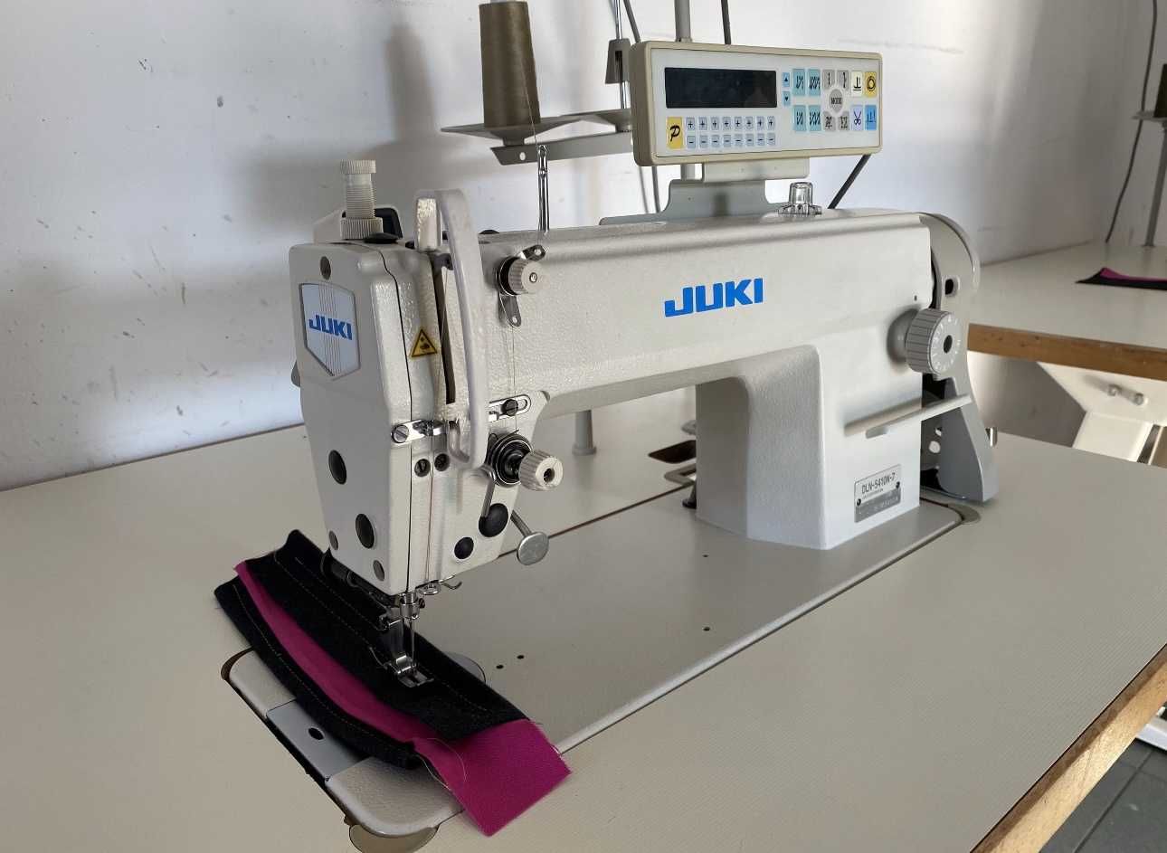 Stębnówka JUKI DLN 5410-7 podwójny trans, powiększony blat,servo230V