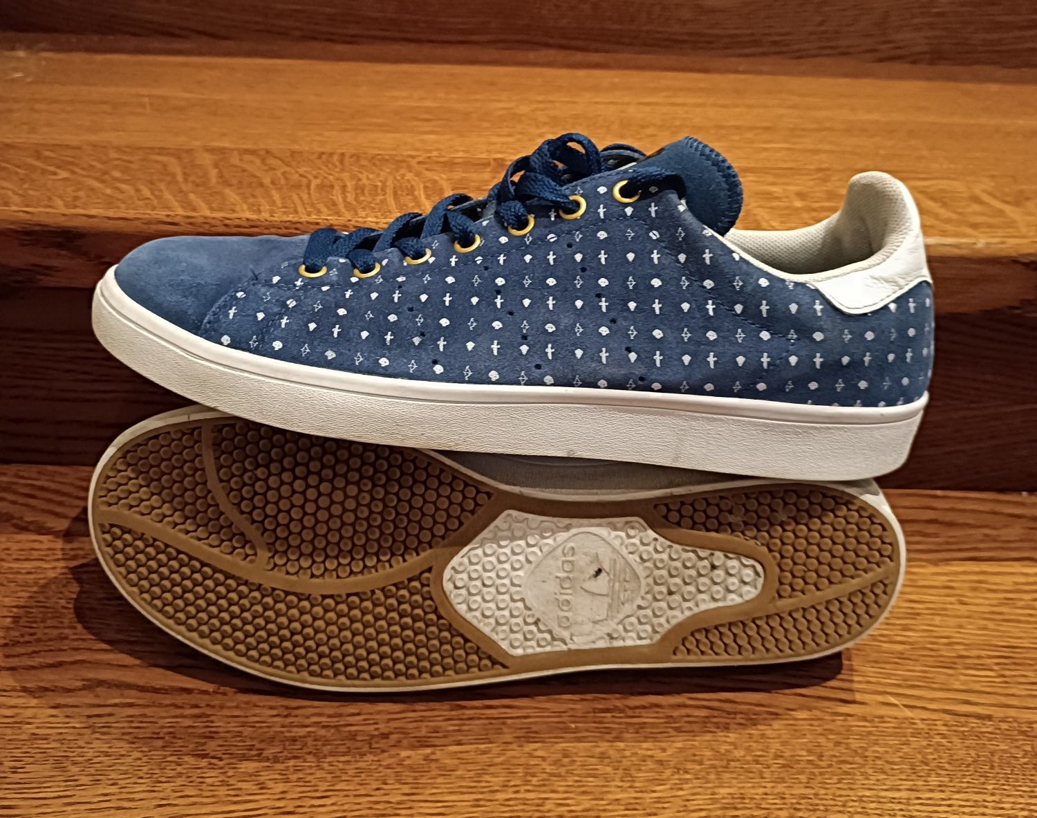 Buty Adidas Stan Smith Skateboarding Vintage Męskie Rozmiar 42 2/3