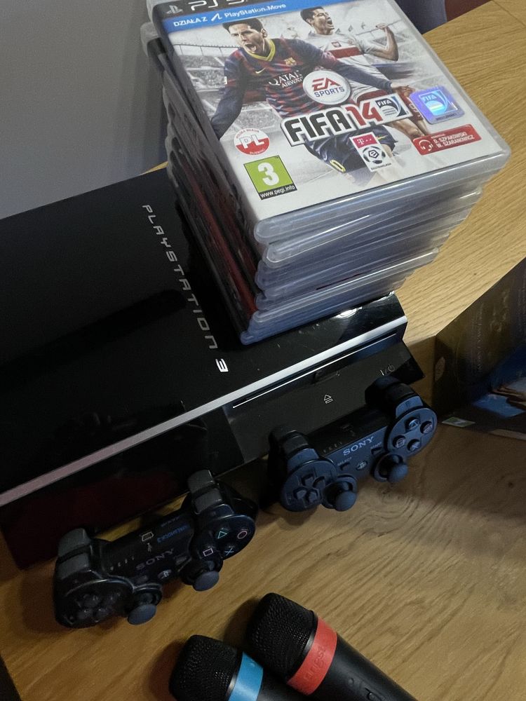 Konsola Playstation 3 + gry