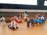 Sets vintage Playmobil- brincar na neve e autocaravana