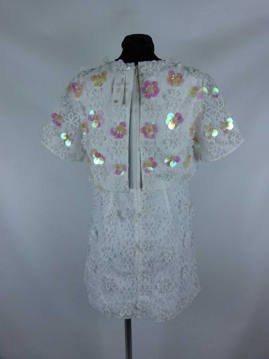 ASOS Petite sukienka biała haft 12 / 38 z metką