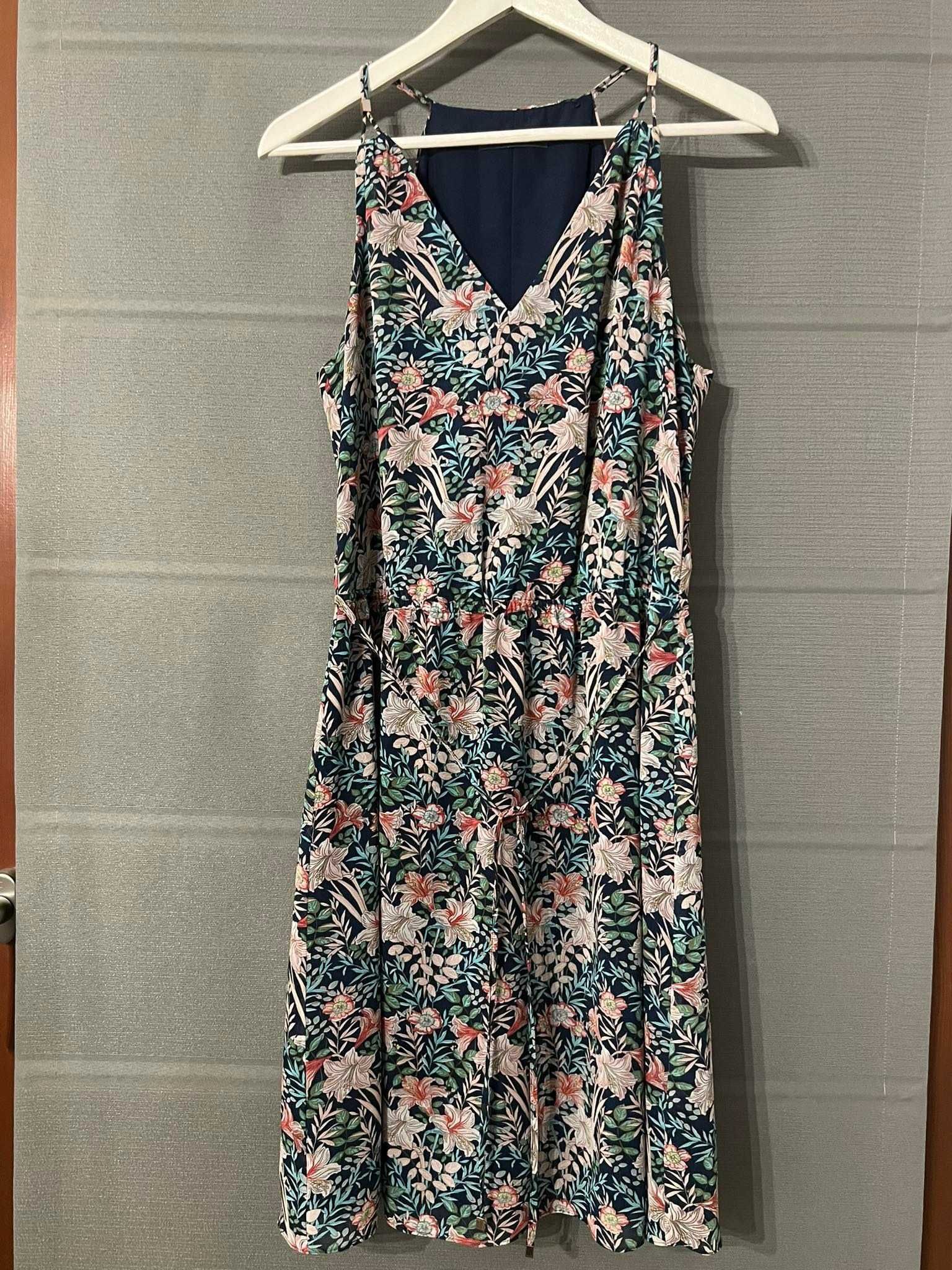 Sukienka w kwiatki Esprit, rozmiar L, 40