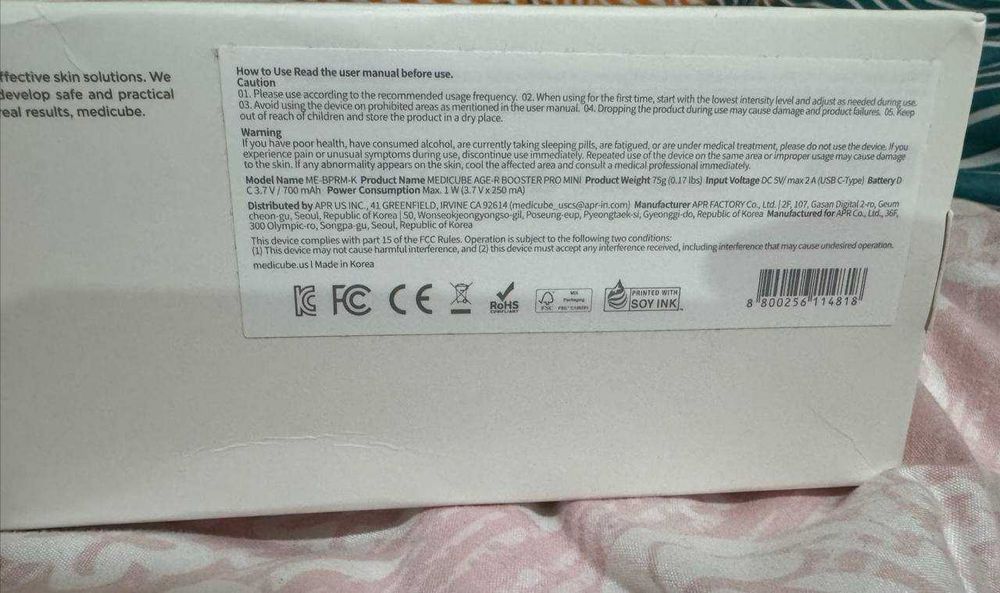 MEDICUBE AGE-R Booster Pro Mini