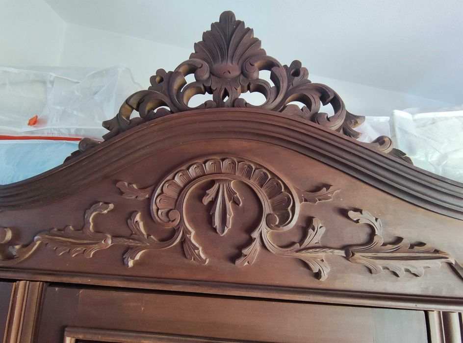 Dou Mobília Quarto usada estilo antigo