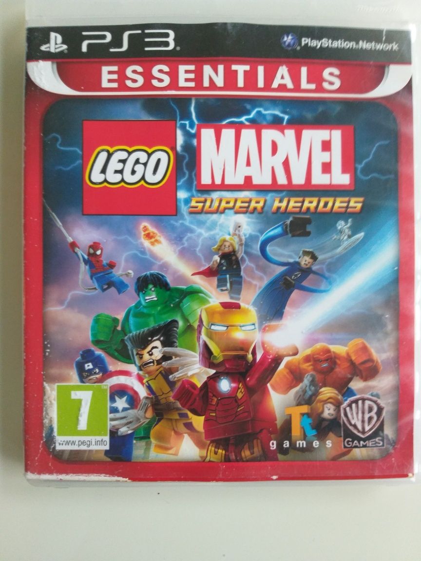 Gra Lego Marvel Super Heroes PS3 Play Station ps3 dla dzieci PL

stan