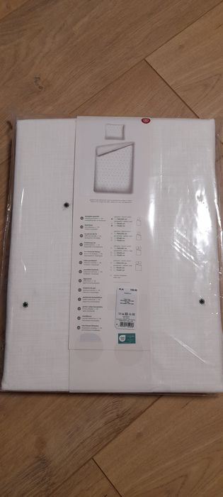 Komplet pościeli bawełnianej haftowanej