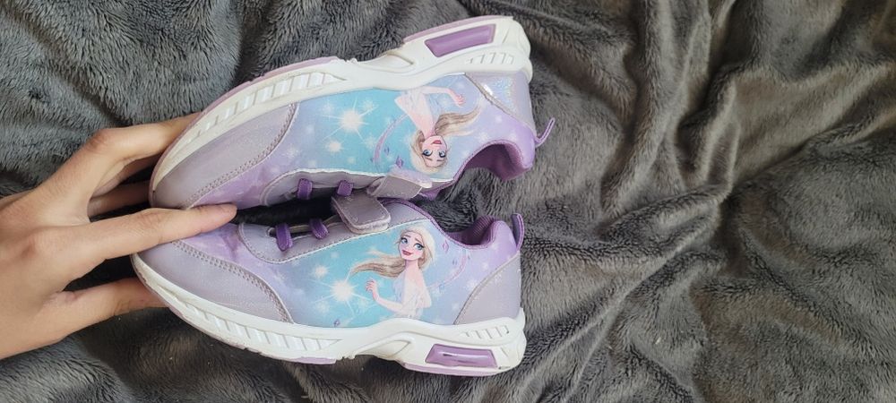Adidasy Disney Kraina Lodu ŚWIECĄCE r.30.