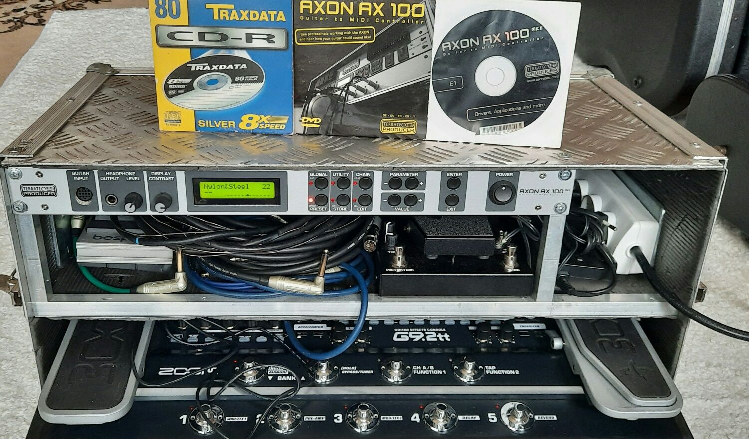 NAJLEPSZY ! Syntezator gitarowy.AXON ax 100 mk ll .NIE.Roland GR.