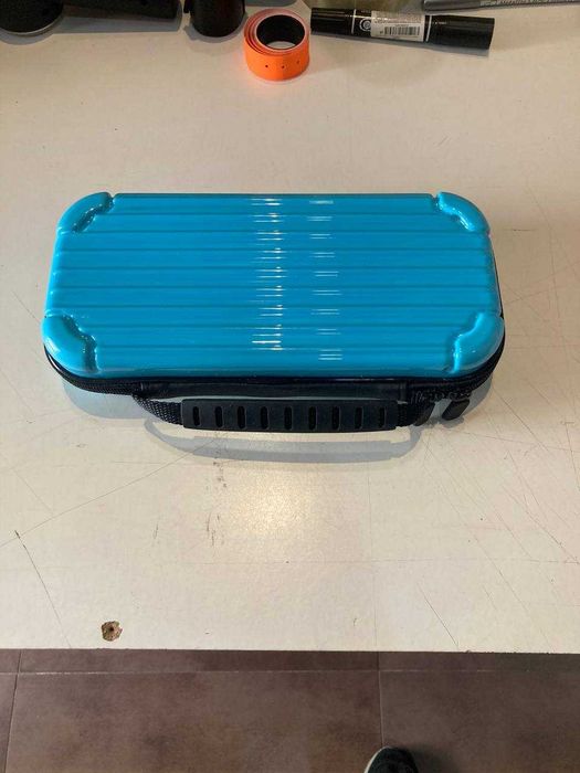 Чохол кейс сумка ASOMETECH з ручкою для Nintendo Switch Blue