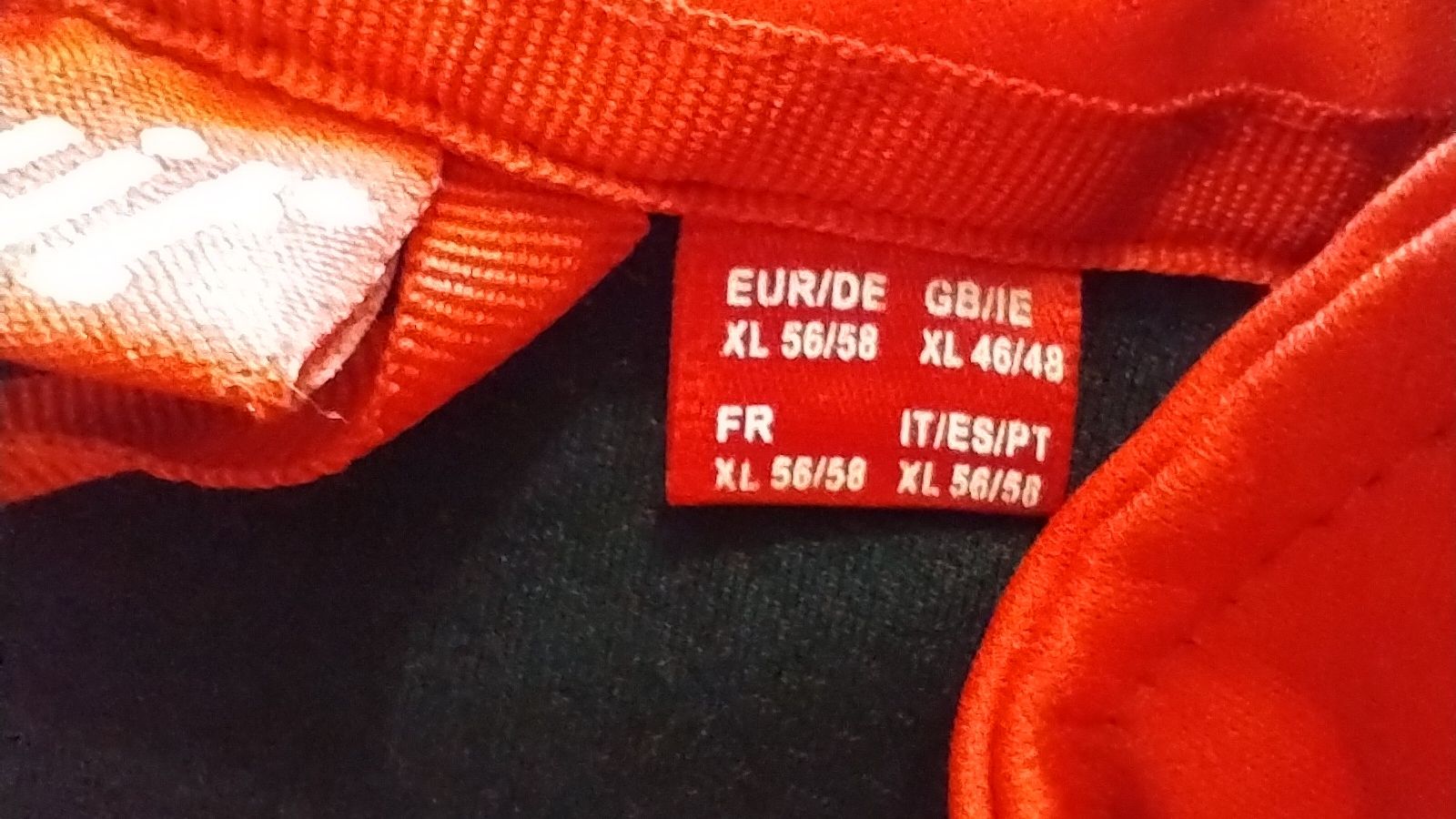 Bluza kolarska CRIVIT  2 kieszene boczne zapinane na zamek błyskawiczn