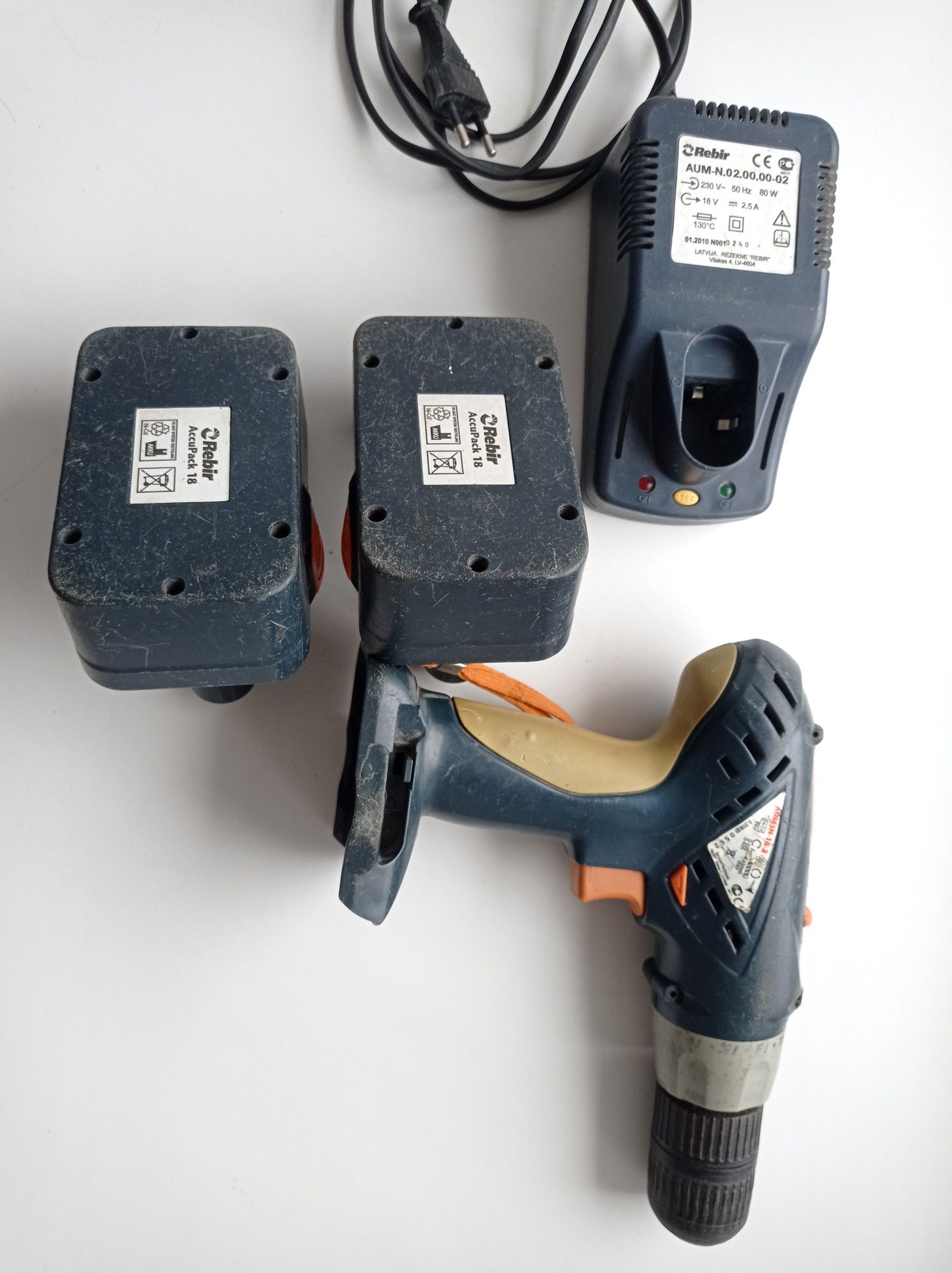 Шуруповерт Rebir AUM5N-18-2
