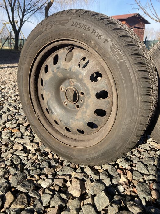 Kola zimowe Barum Polaris 8mm 2023r 205/55 16” rozstaw śrub 5x110