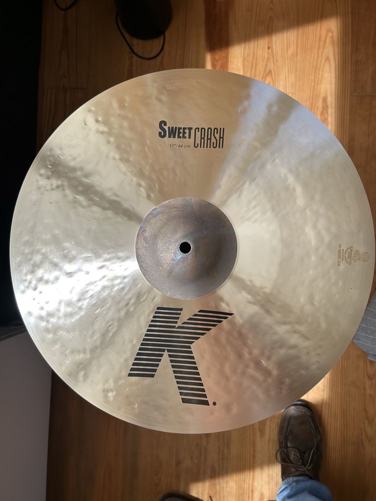 Vendo Crash Zildjian K Sweet 17”