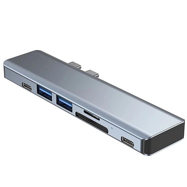 Adapter V5/7w1 do Laptopa Szary