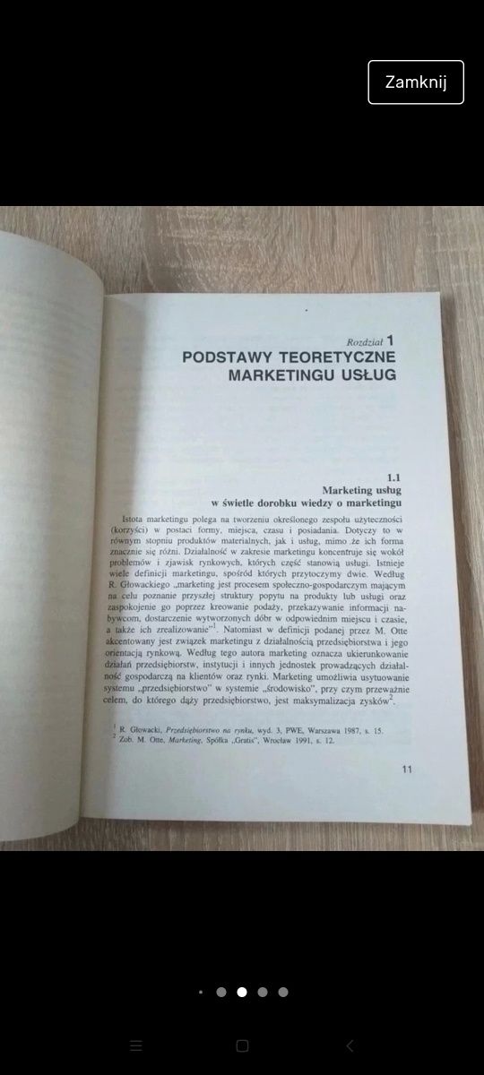 Książka ekonomia "Marketing usług" Pluta Olearnik