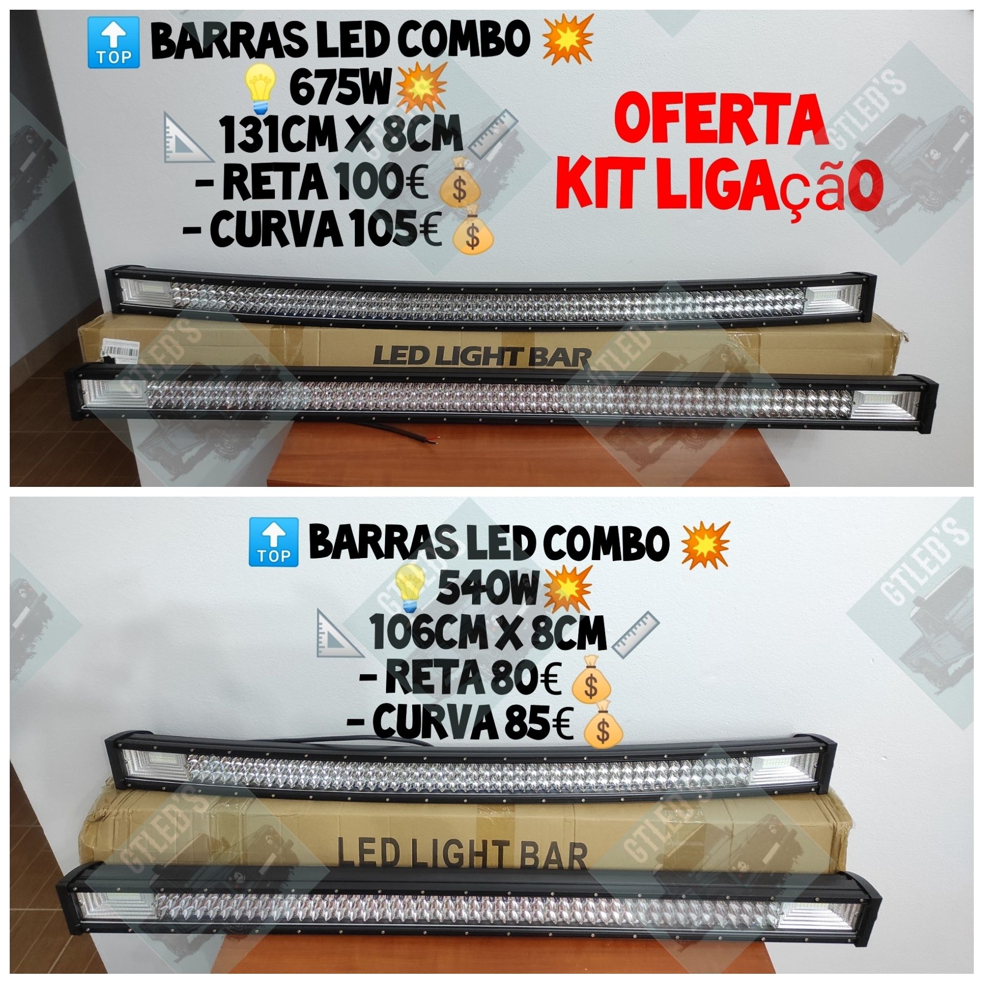 Faróis Led - Barras Led - Strobes Led