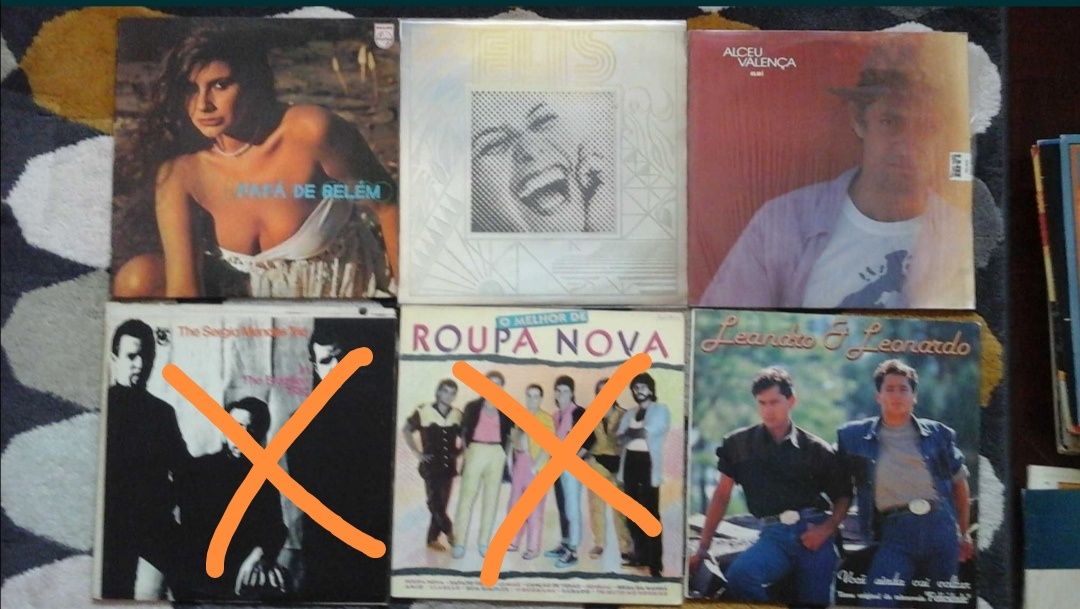 LPs Música Brasileira. Excelente Estado