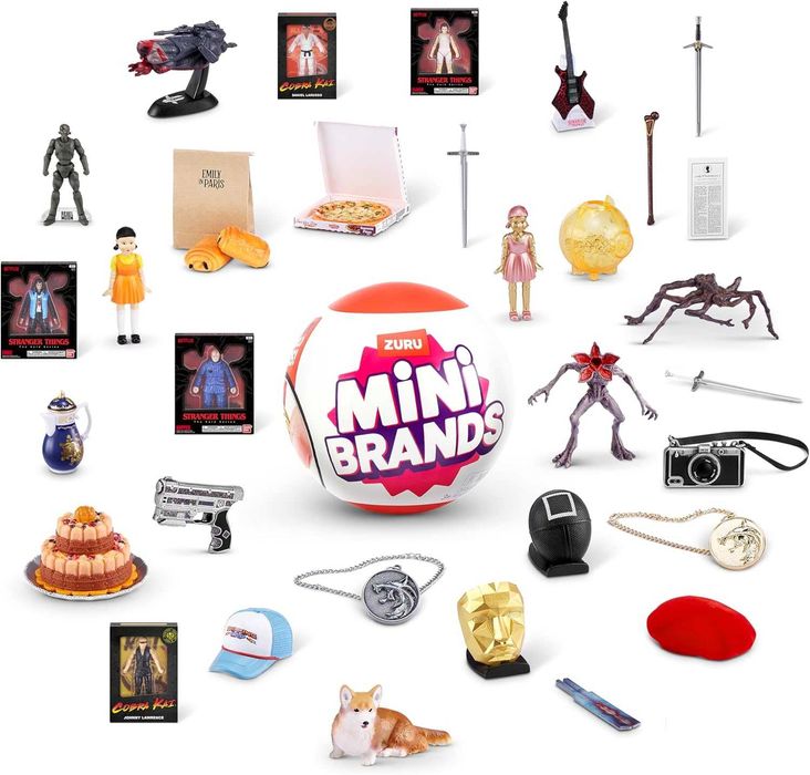 Фігурка-сюрприз Mini brands Netflix Капсула герої Нетфлікс мініатюри