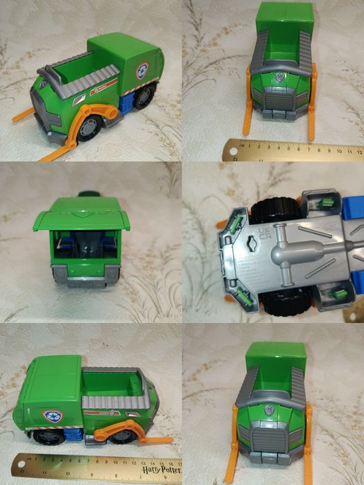 Мягкая игрушка машинка Щенячий Патруль Paw Patrol Эверест Чейз Трекер