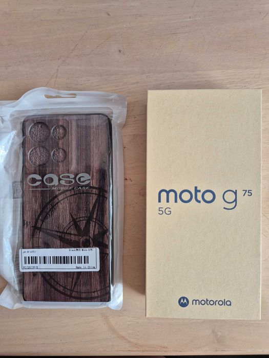 Motorola G75 5G 8/256 новий + накладка на телефон в подарунок